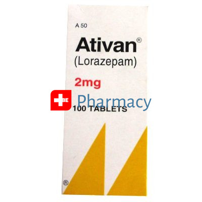 Ativan 2mg (Lorazepam)