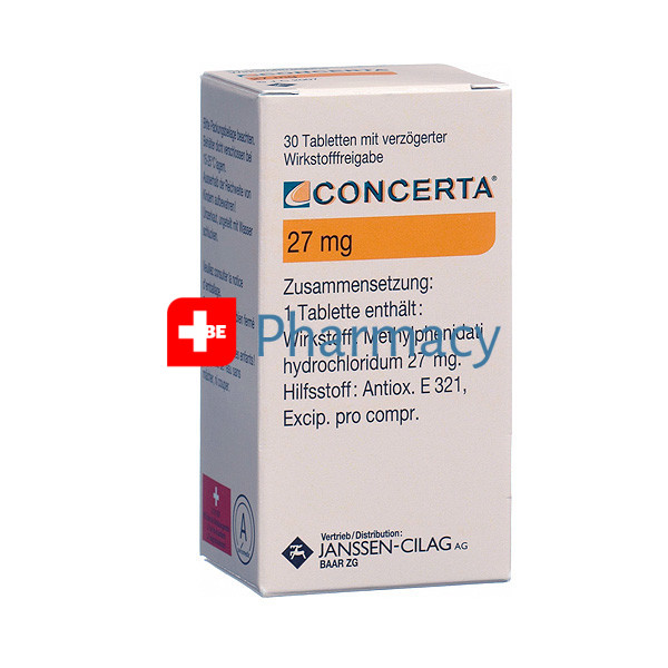 Concerta 27mg Methylphenidate