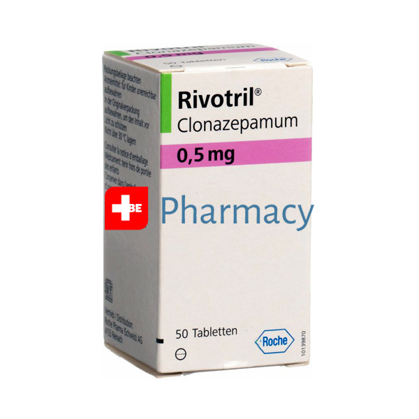 Rivotril 0.5mg (Clonazepam)